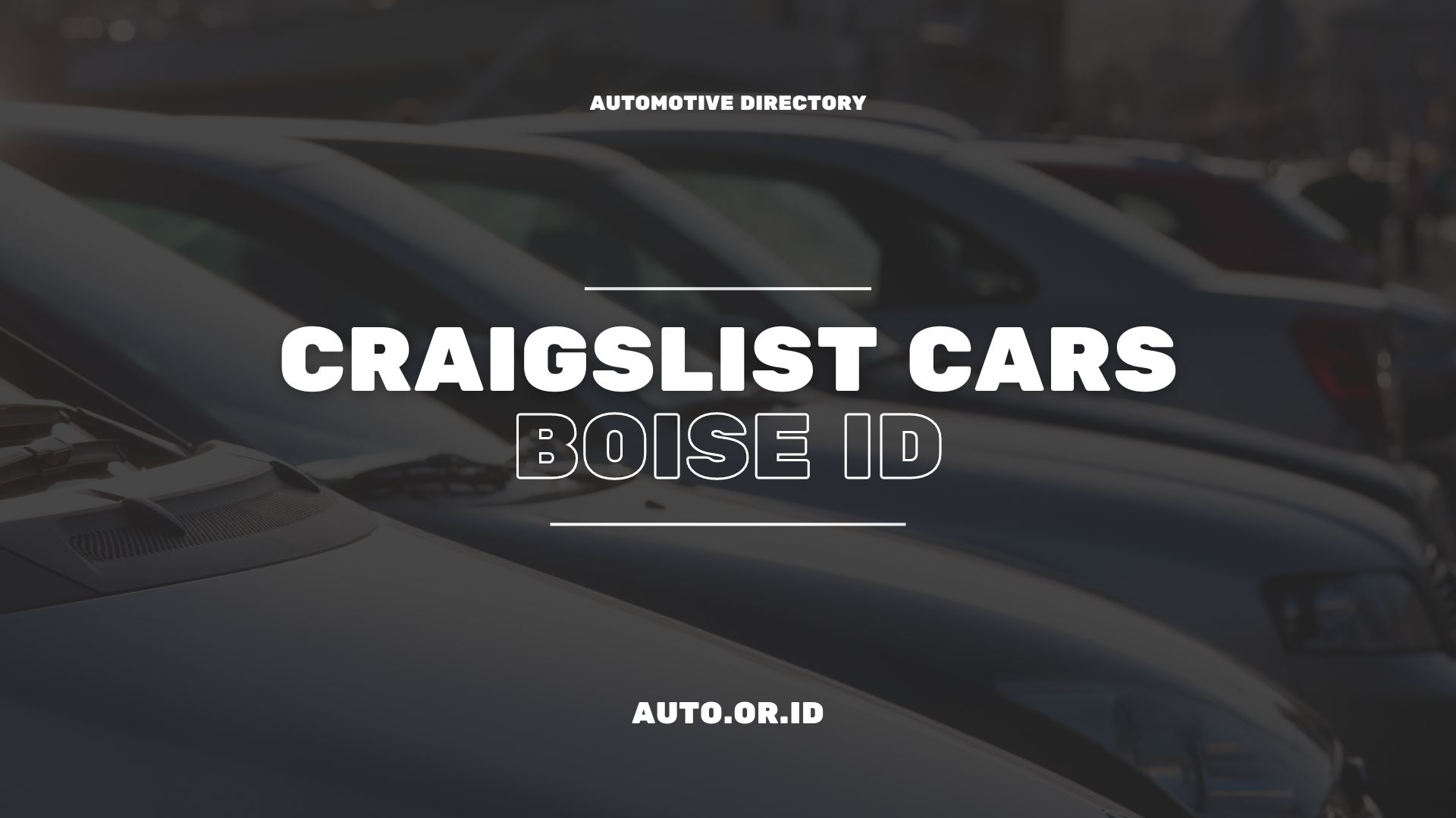 Explore Craigslist Cars Boise ID Your Next Vehicle Awaits Automobile