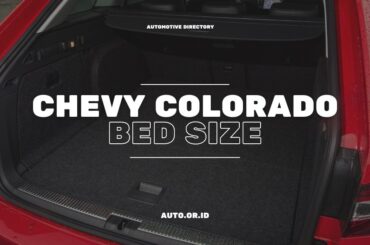 Cover Chevy Colorado Bed Size