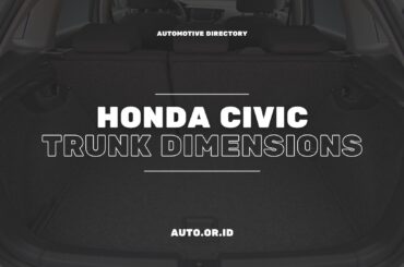 Cover Honda Civic Trunk Dimensions