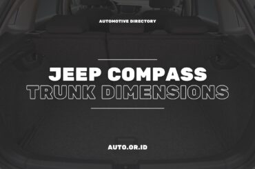 Cover Jeep Compass Trunk Dimensions