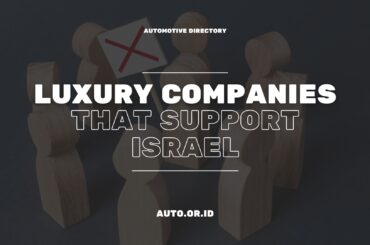 Cover Luxury Companies Support Israel